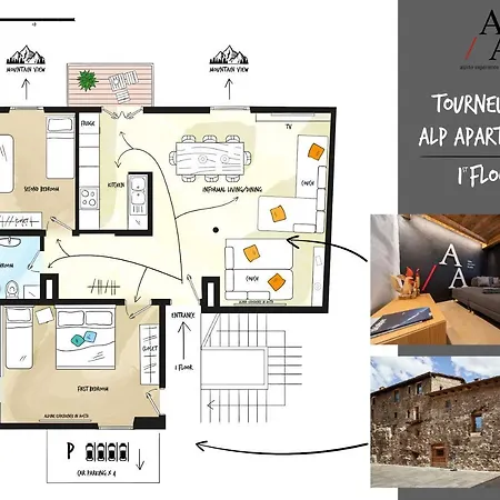アパート Alp & Bike - Tourneuve5